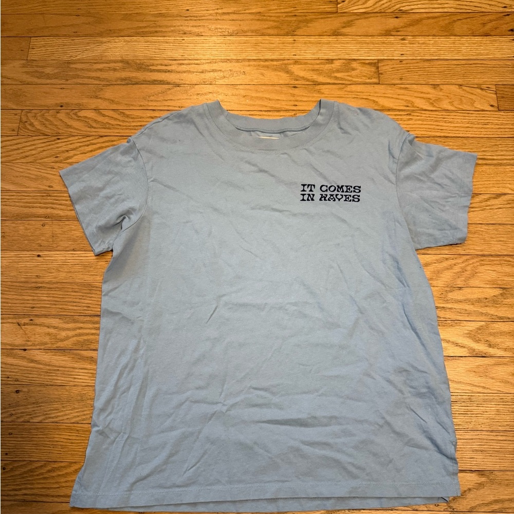 Madewell Blue Short Sleeve Tee